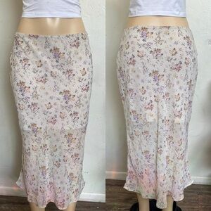 Wild Fable Floral Midi Skirt